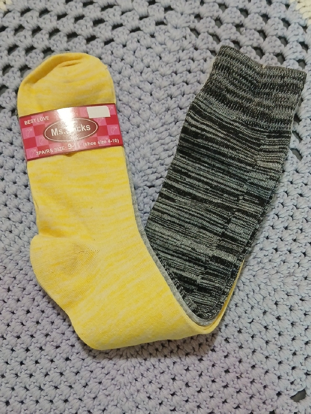 Gelante Women's 9-11 Knee High Best Love Ms.Socks